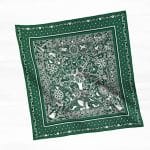 Hermes Green Peuple du Vent Bandana