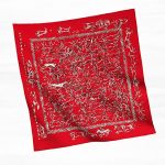 Hermes Red Ranch Bandana