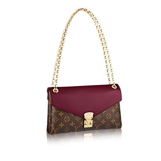 Louis Vuitton Cerise Monogram Canvas Pallas Chain Bag Louis