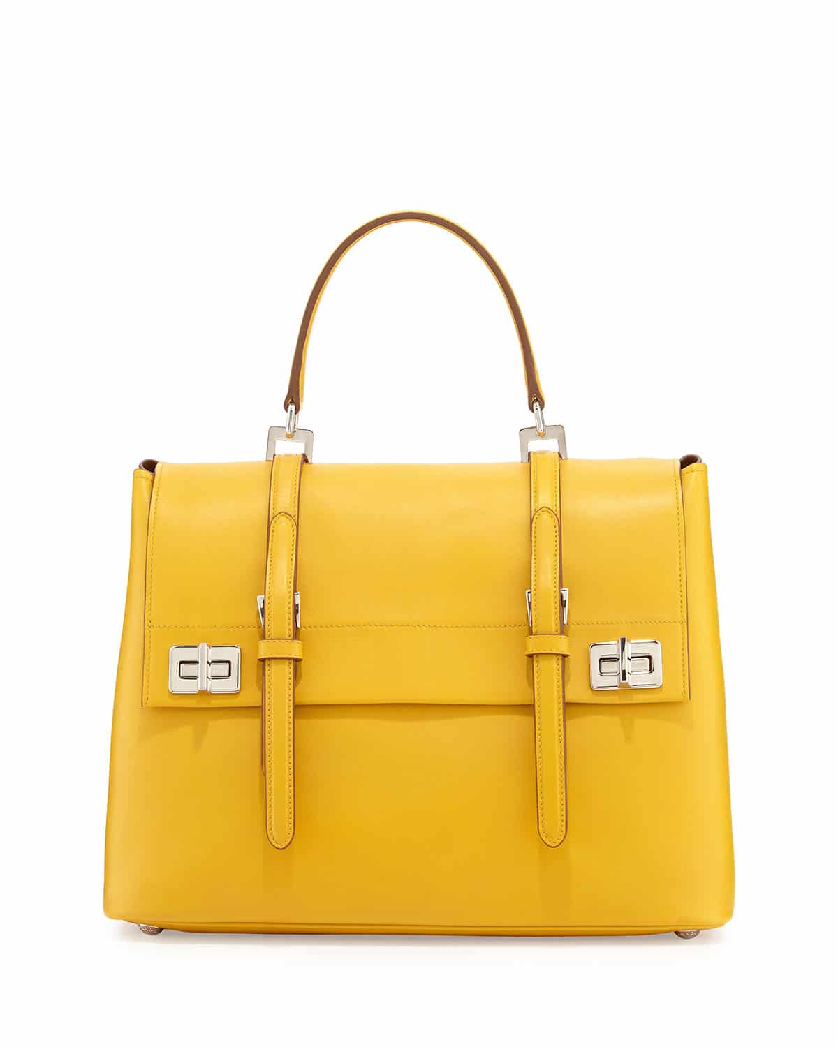 Prada Vitello Lux Flap and Double Flap Tote Bag Reference Guide ...
