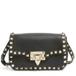 Valentino Black Rockstud Crossbody Bag