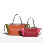 Valentino Colorblock Rockstud Tote Bag - Fall 2014