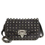 Valentino Noir Rockstud All Over Crossbody Bag