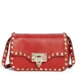 Valentino Red Rockstud Crossbody Bag