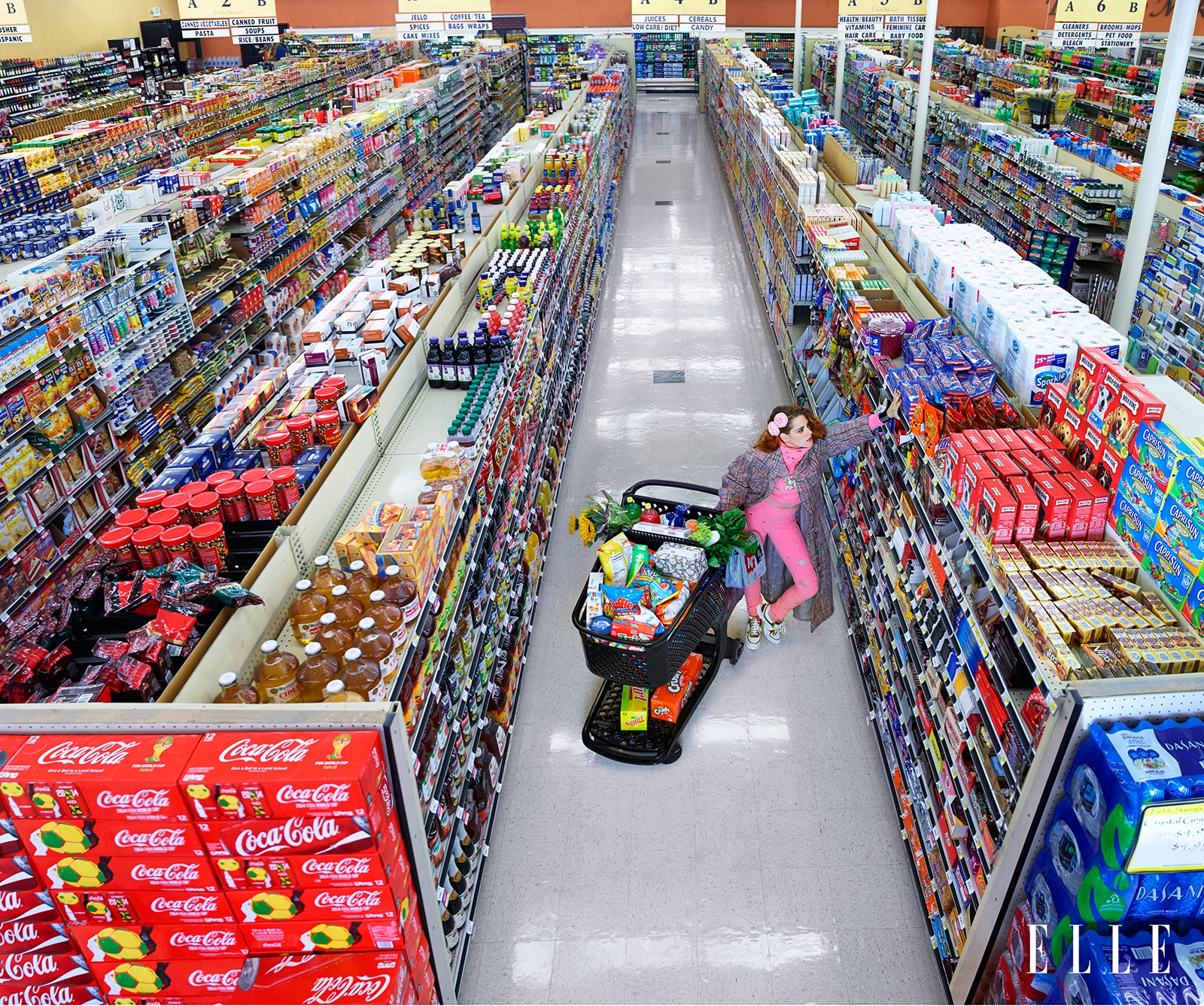 Kristen Stewart in Chanel Supermarket