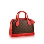 Louis Vuitton Red Dora Monogram Canvas PM Bag