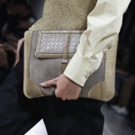 Bottega Veneta Grey/Gold Clutch Bag - Spring 2015