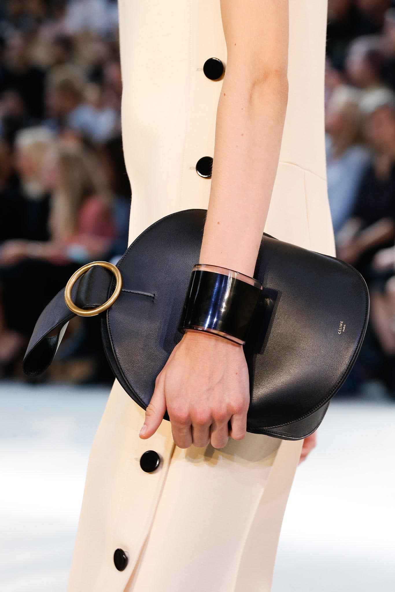 celine clutch on strap