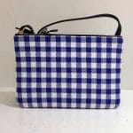 Celine Gingham Blue Trio Bag - Fall 2014