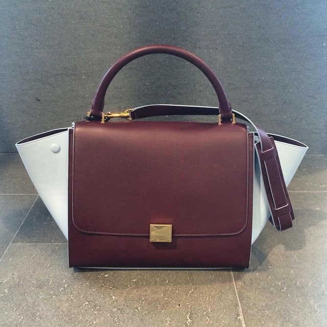 Celine Bags with Colored Trim for Fall / Winter 2014 - Spotted Fashion