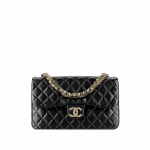 Chanel Black Westminster Pearls Medium Flap Bag - Fall 2014 Act 2