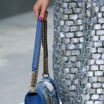 Chanel Blue Denim Patchwork Boy Bag - Spring 2015