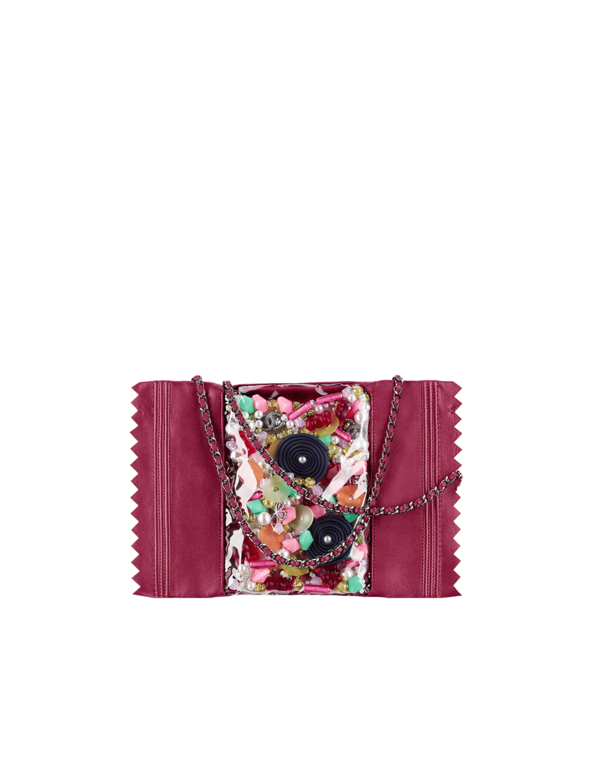 Chanel Mini Flap Bag Multicolor in Sequins with Gold-tone - US