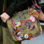Chanel Khaki Tie Dye Graffiti Messenger Bag 2 - Spring 2015