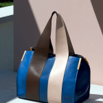 Chloe Blue/Brown/Beige Shoulder Bag - Spring 2015