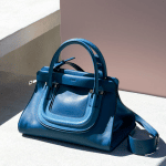 Chloe Blue Python Everston Bag - Spring 2015