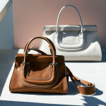 Chloe Tan/Ivory Everston Bag - Spring 2015