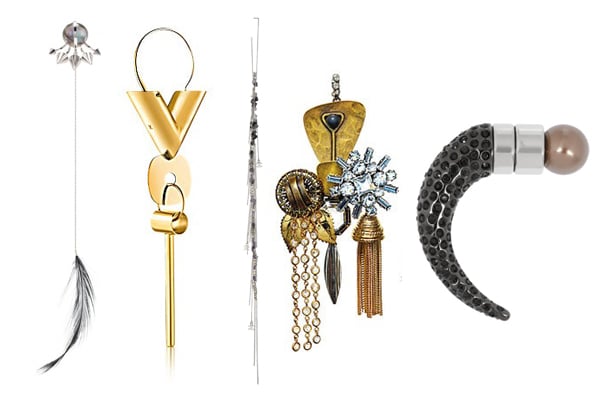 Luxury Mono Earring Guide from Louis Vuitton, Chanel, Celine and Givenchy