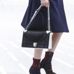 Dior Black/White Python Flap Bag - Spring 2015