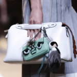 Fendi White Python By The Way Bag with Mint Green Baguette Micro Bag - Spring 2015
