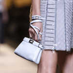 Fendi White Python Peekaboo Micro Bag - Spring 2015