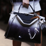 Fendi White/Purple Ombre Peekaboo Bag - Spring 2015