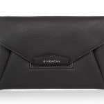 Givenchy Black Antigona Envelope Clutch Bag