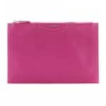 Givenchy Magenta Antigona Zipped Clutch Bag