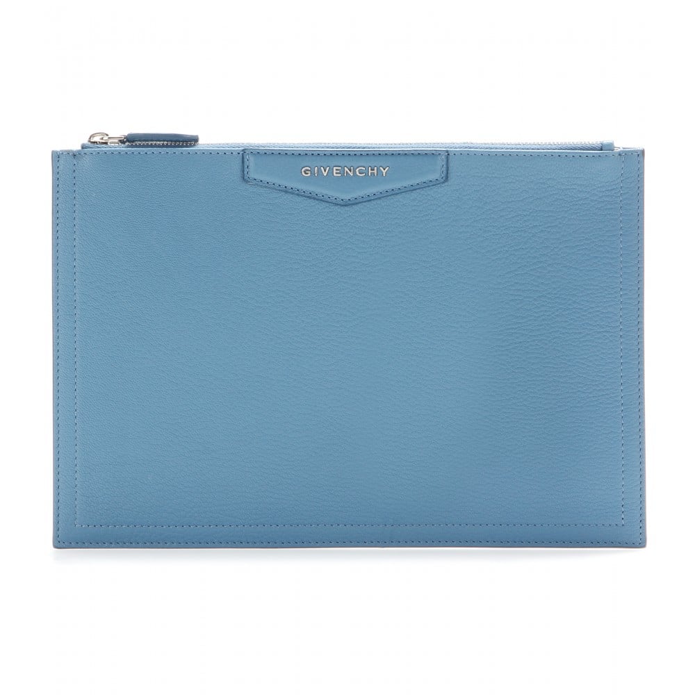 Givenchy Antigona Envelope Clutch in Grey — UFO No More