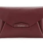 Givenchy Oxblood Red Antigona Clutch Bag