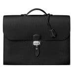 Hermes Black Sac a Depeches 41cm Bag.jpg