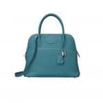 Hermes Blue Jeans Bolide Bag