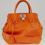 Hermes Orange Toolbox 26cm Bag
