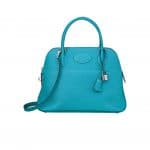 Hermes Turquoise Bolide 31cm Bag