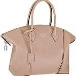 Louis Vuitton Beige Soft Lockit Bag - Cruise 2015