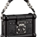 Louis Vuitton Black Epi Petite Malle Bag - Cruise 2015