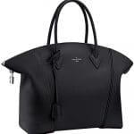 Louis Vuitton Black Soft Lockit Bag - Cruise 2015