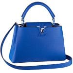 Louis Vuitton Blue Capucines BB Bag - Cruise 2015