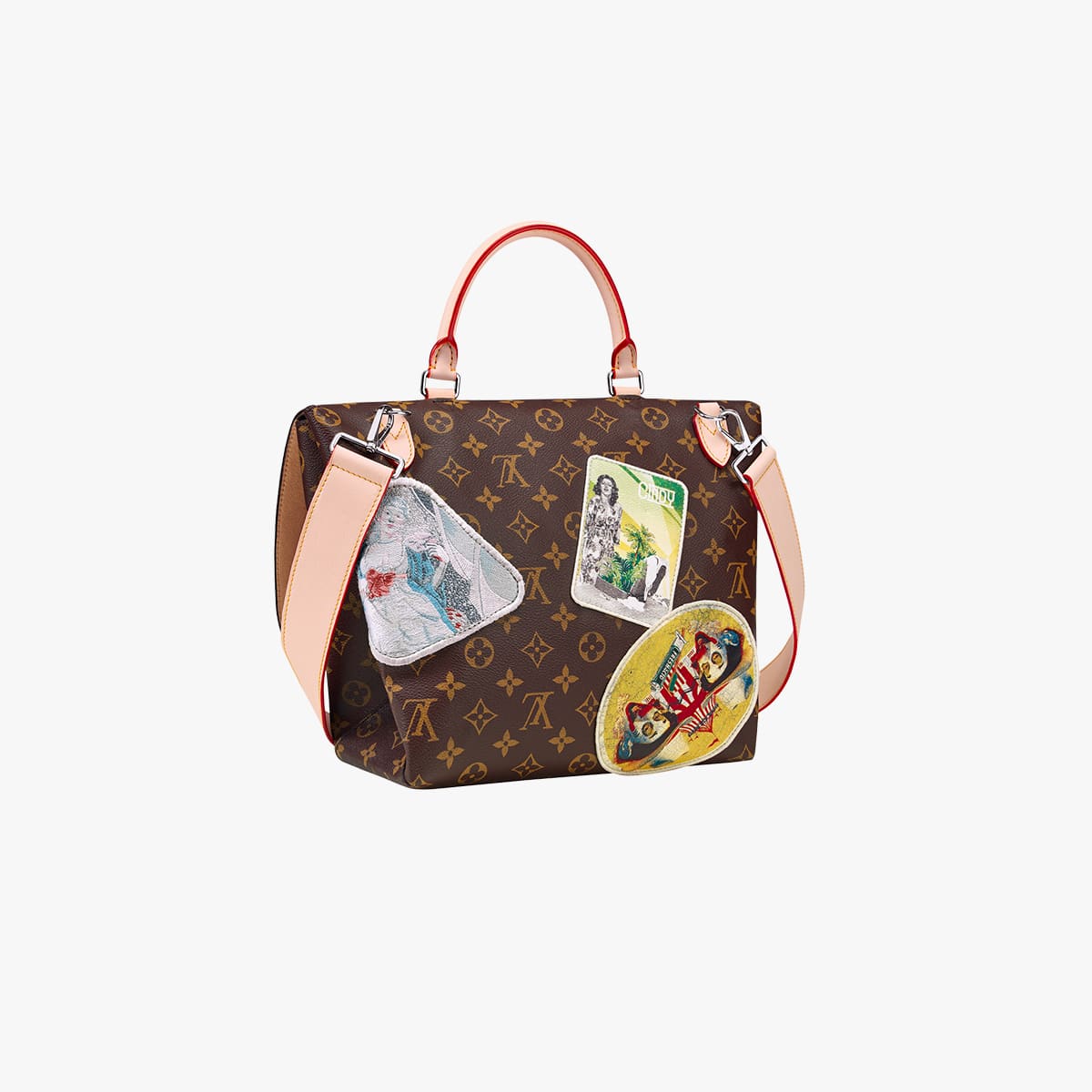 Louis Vuitton Monogram Canvas and Calfhair Iconoclasts Christian