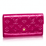 Louis Vuitton Indian Rose Monogram Vernis Sarah Wallet