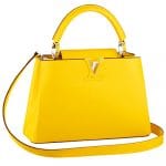 Louis Vuitton Jaune Capucines BB Bag - Cruise 2015