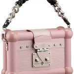 Louis Vuitton Pink Petite Malle Bag - Cruise 2015