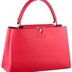 Louis Vuitton Red Capucines Tote Bag - Cruise 2015