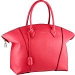 Louis Vuitton Red Soft Lockit Bag - Cruise 2015
