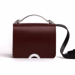 Moynat Mahogany Brown Tango Bag