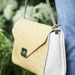 Mulberry Yellow/Cream Python Delphie Duo Bag - Spring 2015