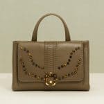 Paula Cademartori Green Dhalia Large Tote Bag - Fall 2014