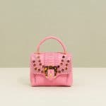 Paula Cademartori Pink Mini Dun Dun Tote Bag - Fall 2014