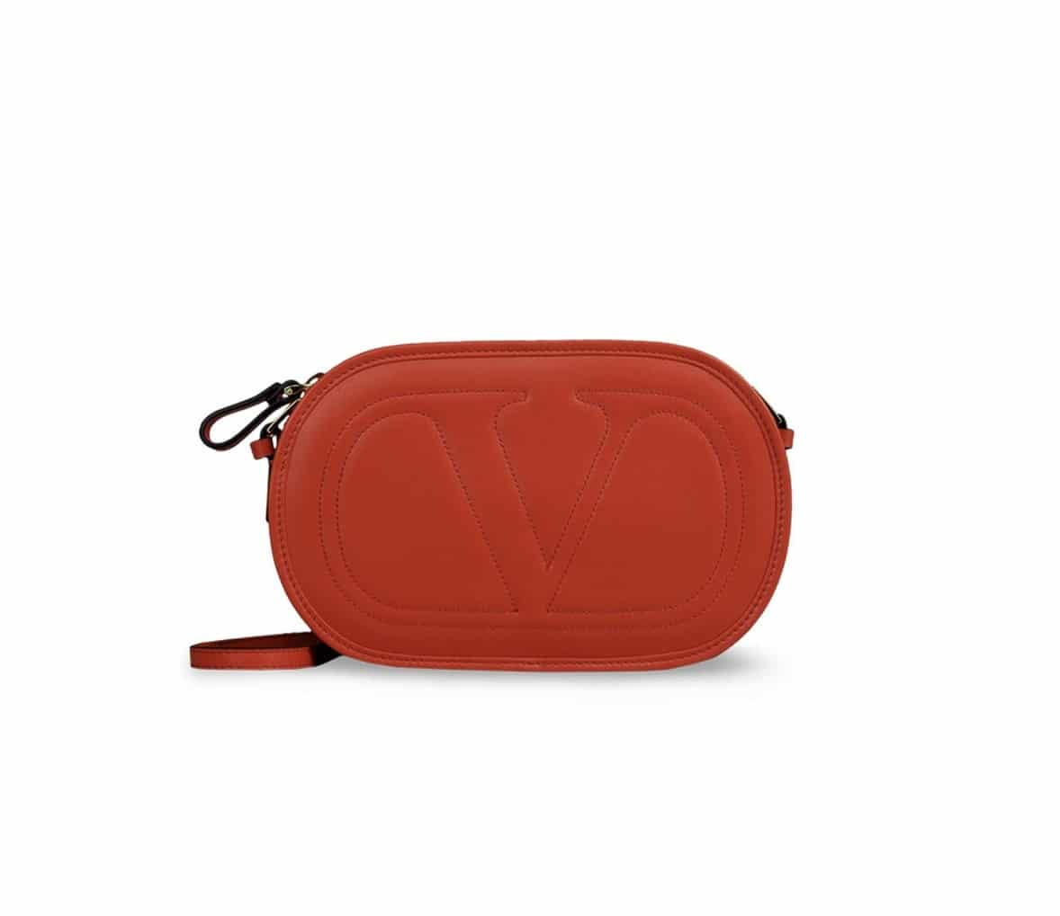 Valentino Mini Vlogo Signature Grainy Calfskin Hobo Bag (Shoulder bags)  IFCHIC.COM