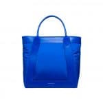 Balenciaga Electric Blue Nylon Navy Cabas S Bag